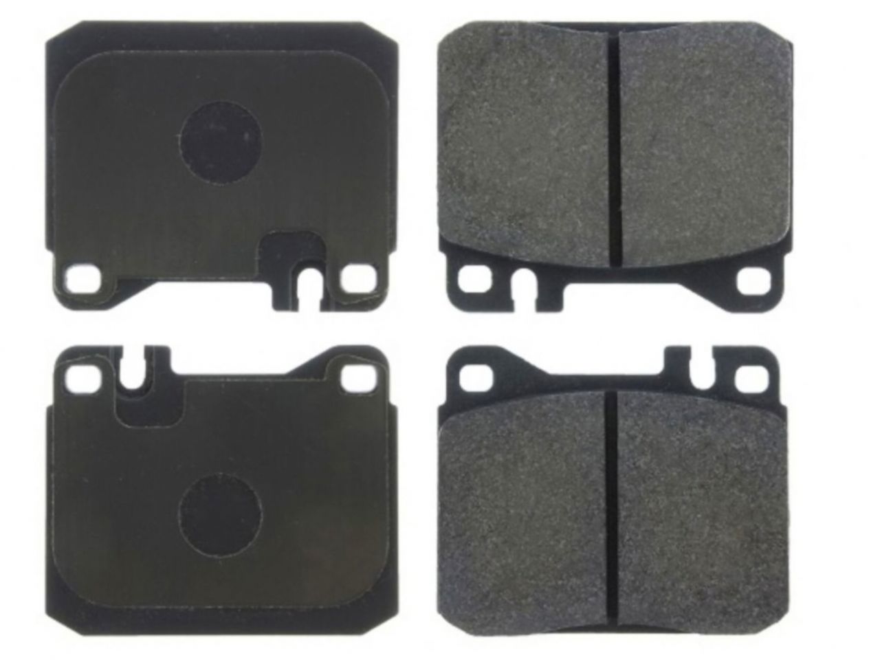 StopTech Street Brake Pads; Front With Shims And Hardware