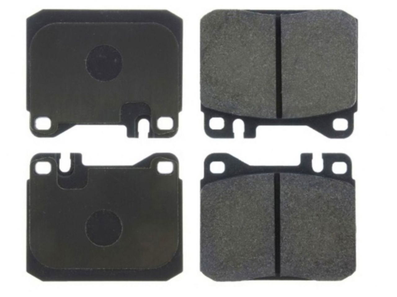 StopTech Street Brake Pads; Front With Shims And Hardware