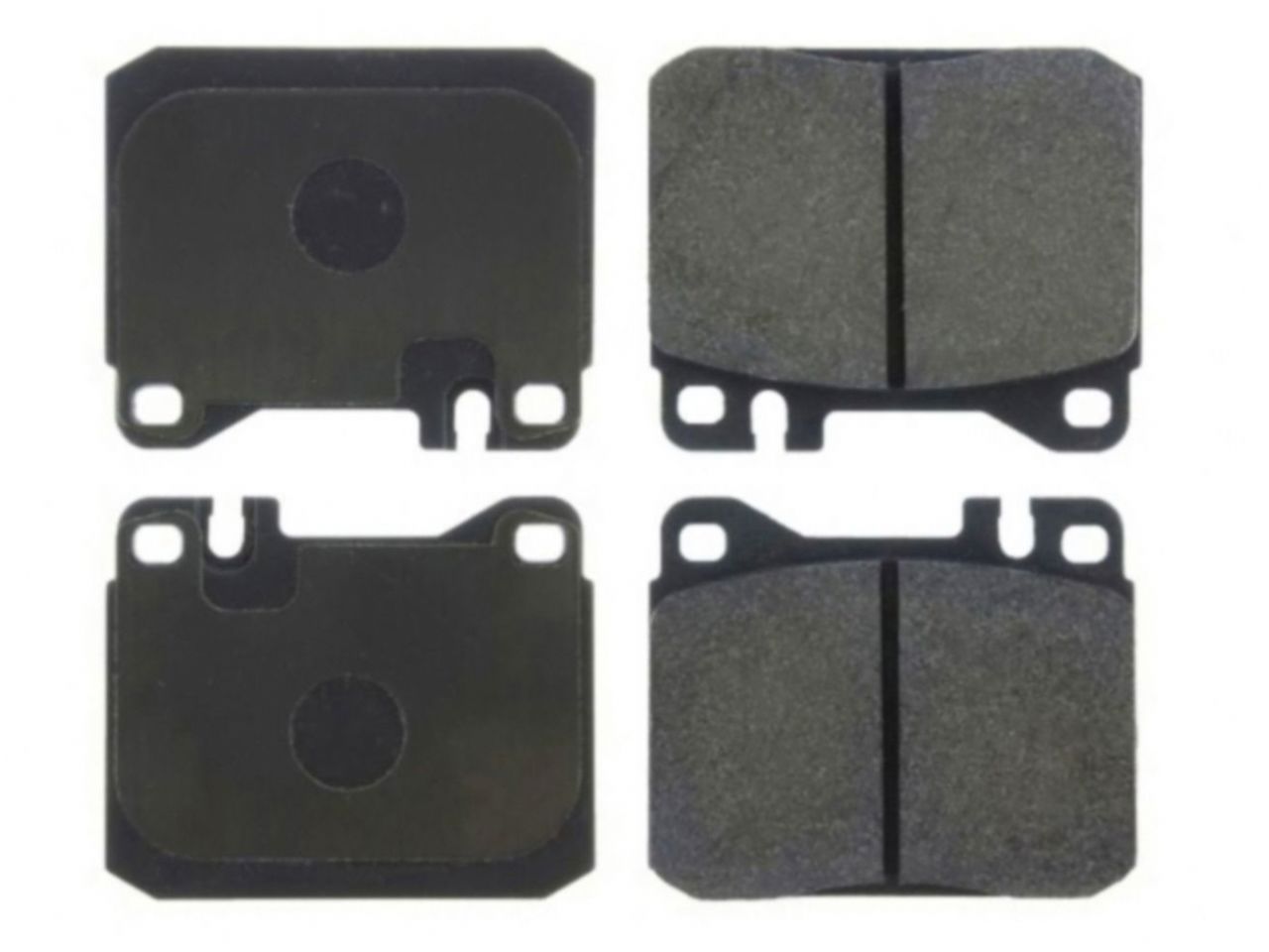 StopTech Street Brake Pads; Front With Shims And Hardware