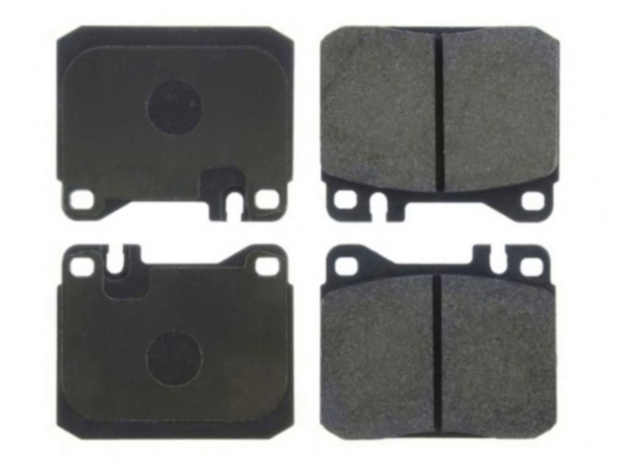 StopTech Street Brake Pads; Front With Shims And Hardware