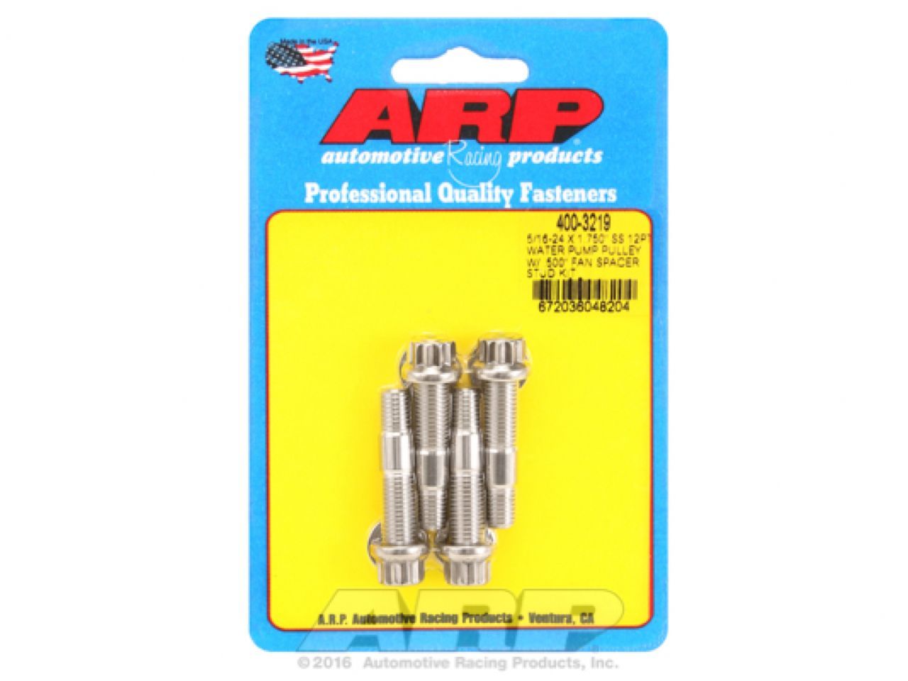 ARP Water Pump Pulleys 400-3219 Item Image