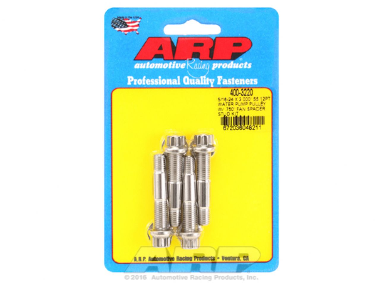 ARP Water Pump Pulleys 400-3220 Item Image