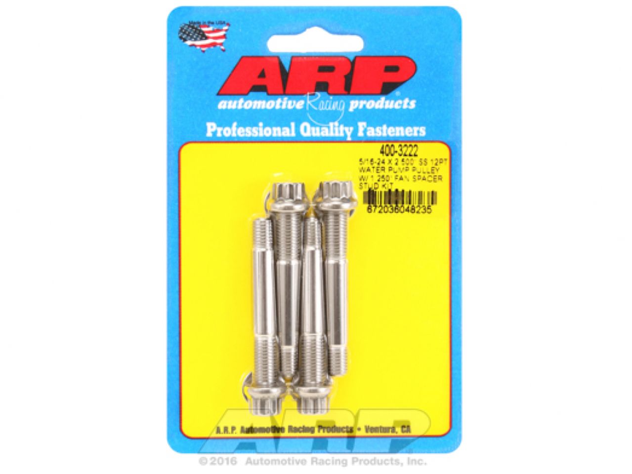 ARP Water Pump Pulleys 400-3222 Item Image
