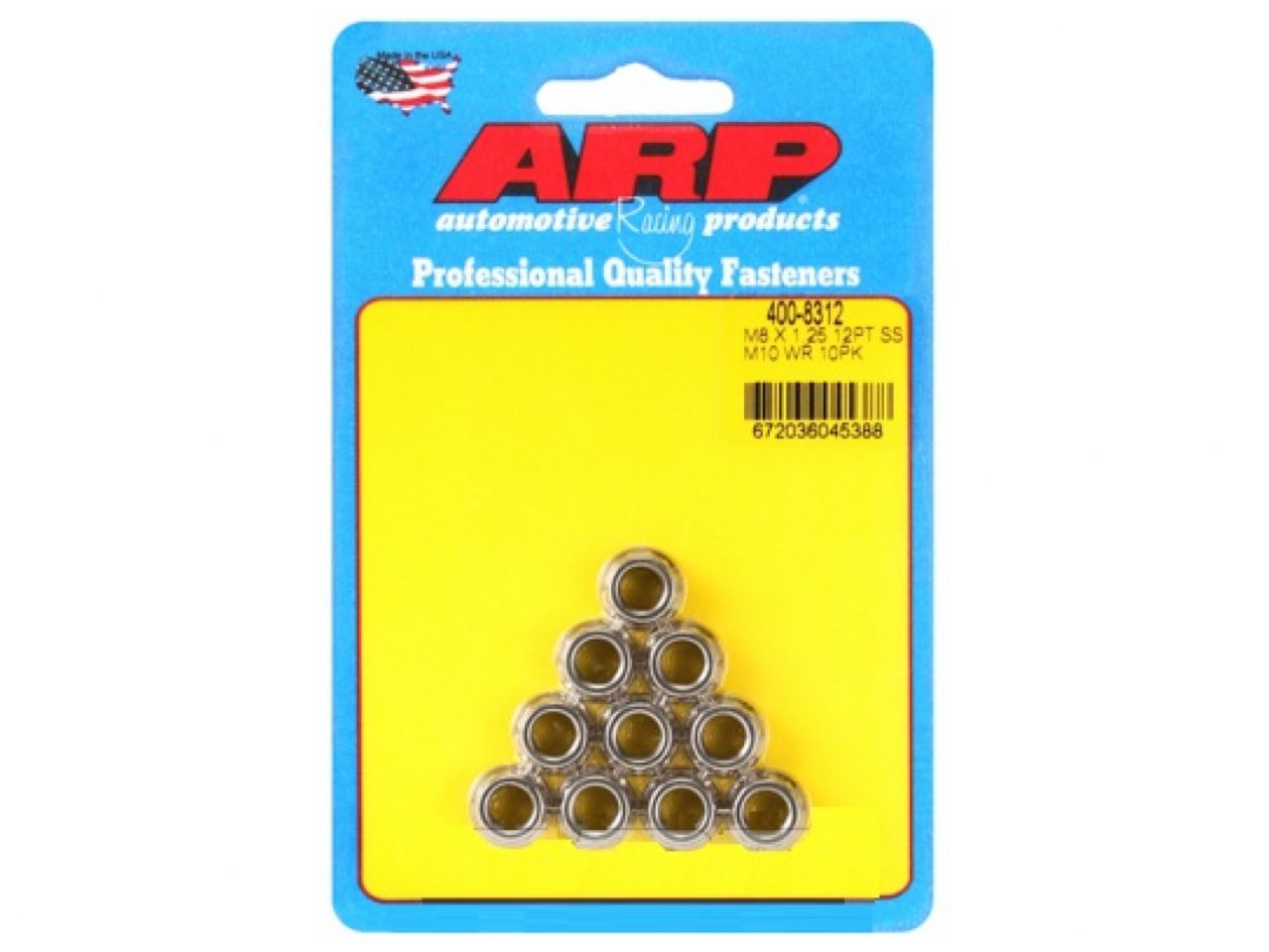 ARP Metric Nuts 400-8312 Item Image