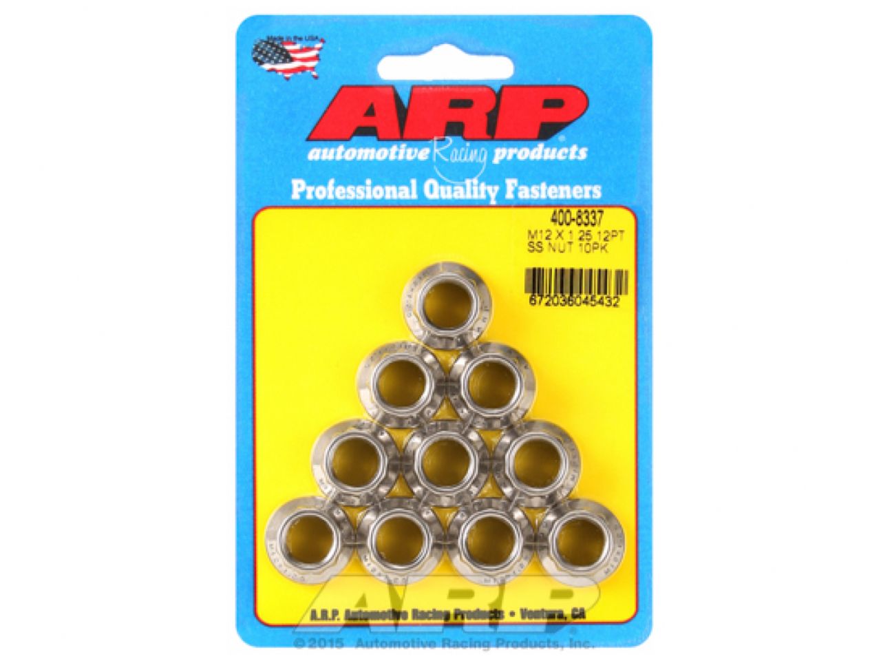 ARP Metric Nuts 400-8337 Item Image