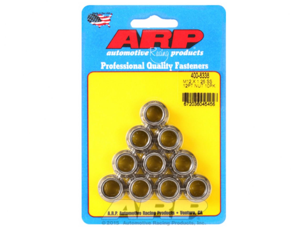 ARP Metric Nuts 400-8338 Item Image