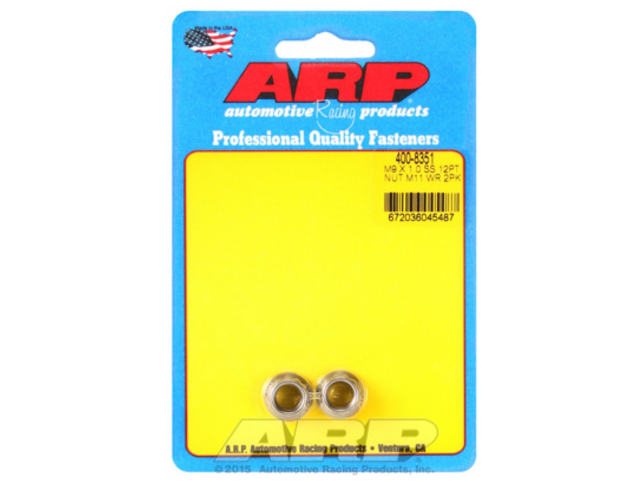 ARP Metric Nuts 400-8351 Item Image