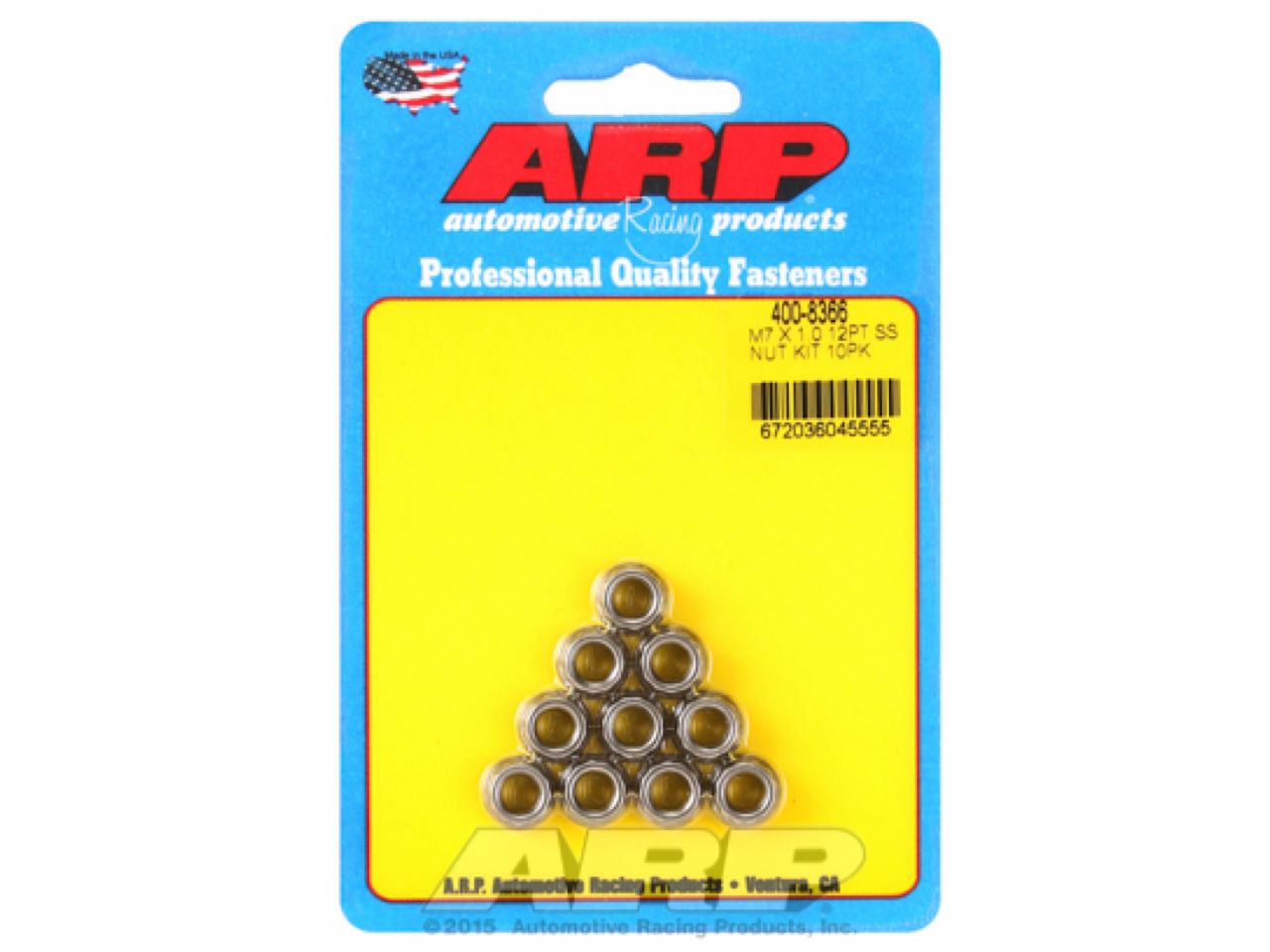 ARP Metric Nuts 400-8366 Item Image