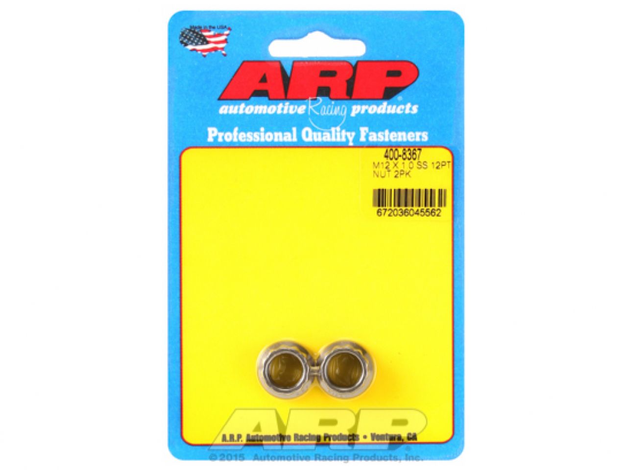 ARP Metric Nuts 400-8367 Item Image