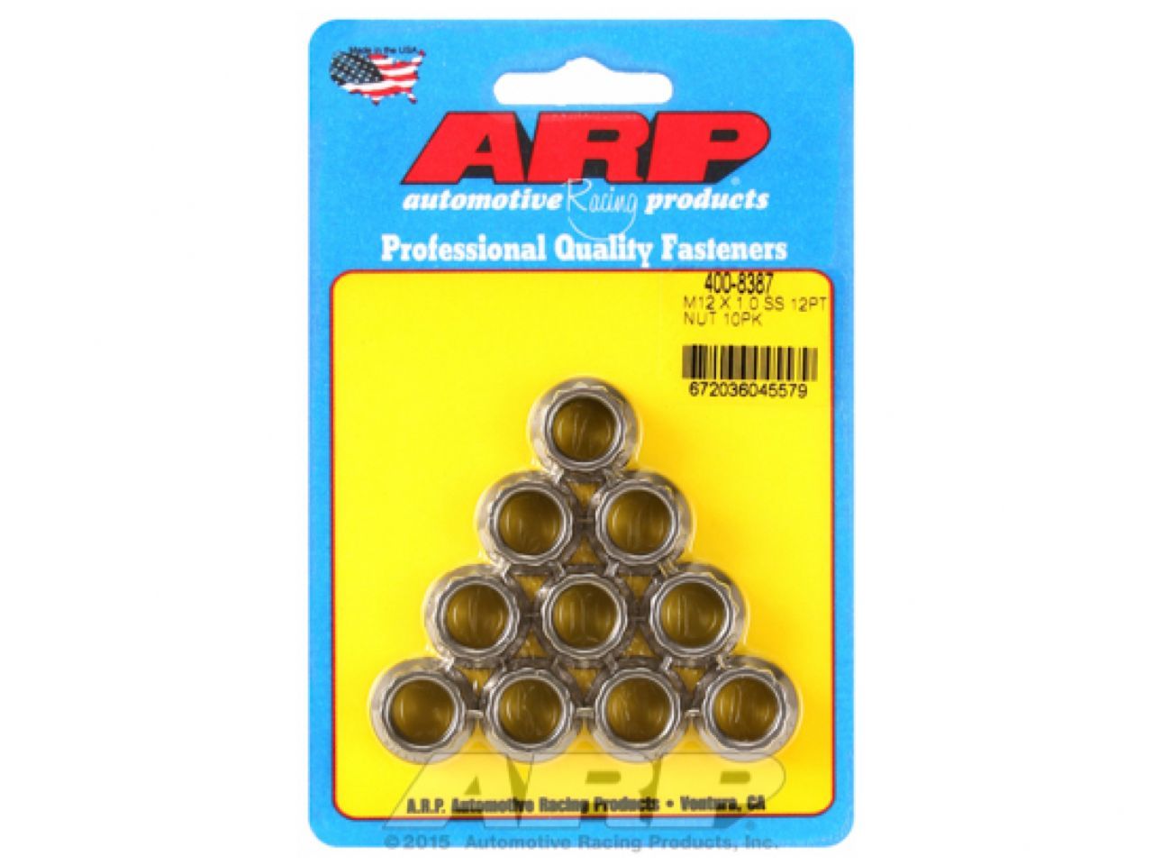 ARP Metric Nuts 400-8387 Item Image