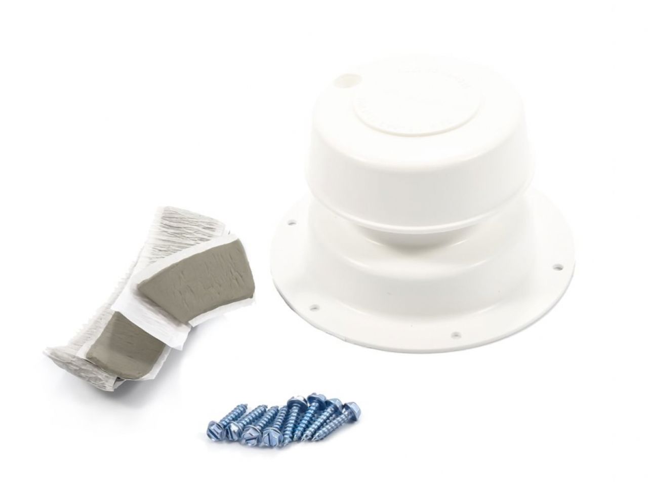 Camco Replace-All Plumbing Vent Kit - Polar White Bilingual