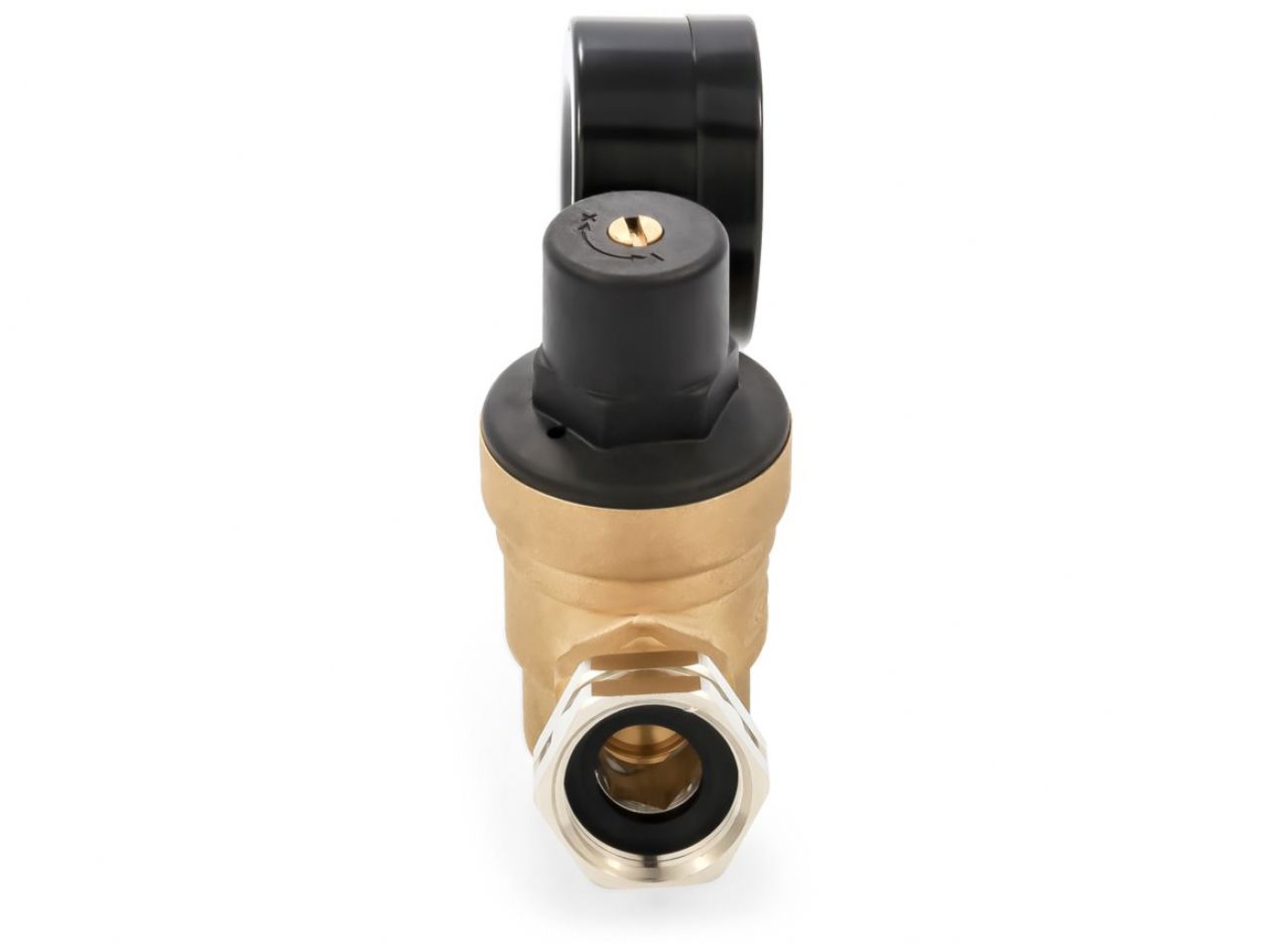 Camco Adjustable Water Pressure Regulator - Bilingual Brass Lead-Free