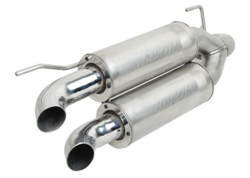 Gibson 11-13 Polaris Ranger RZR XP 900 Base Dual Exhaust - Stainless 98013 Main Image