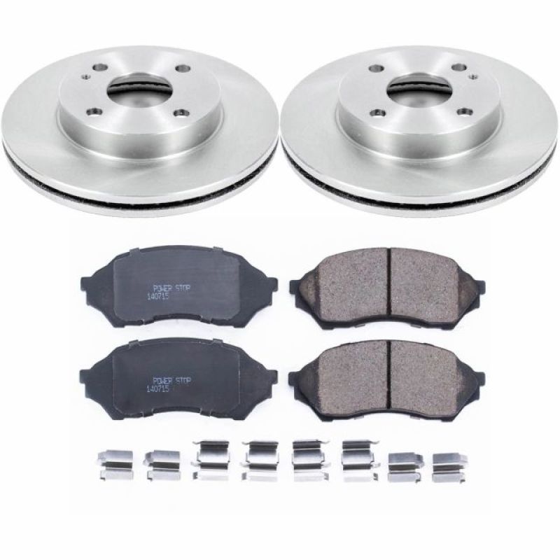 PowerStop PSB Autospecialty Kit Brakes, Rotors & Pads Brake Kits - OE main image