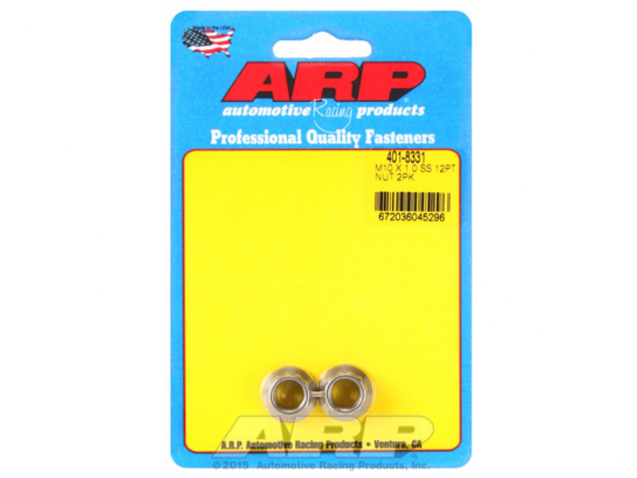 ARP Metric Nuts 401-8331 Item Image
