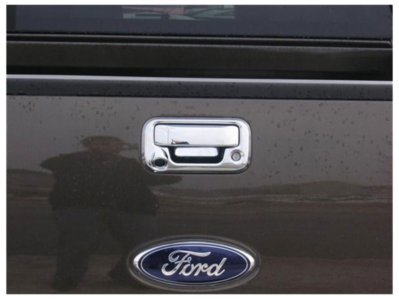 Putco Tailgate & Rear Handle Covers, Ford F150 (w/Backup Camera & Keyhole)