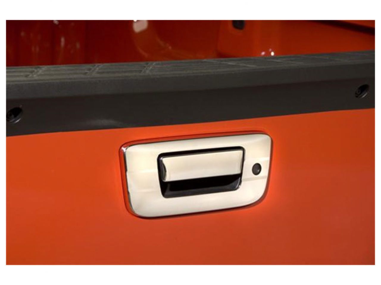 Putco Tailgate Handle DELUXE w/ keyhole, 2014-2014, Chevrolet Silverado HD