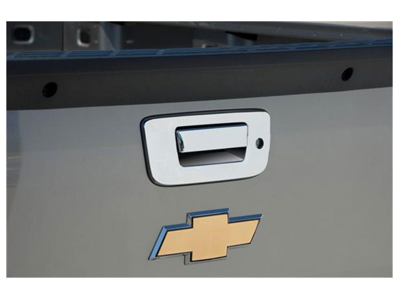 Putco Tailgate Handle DELUXE w/ keyhole, 2014-2014, Chevrolet Silverado HD