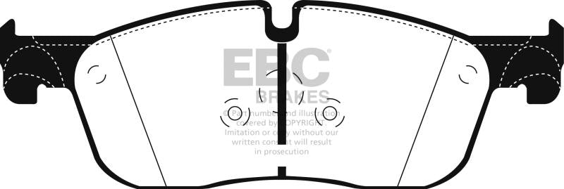 EBC 2016+ Land Rover Range Rover Evoque 2.0L Turbo Ultimax2 Front Brake Pads UD1838 Main Image