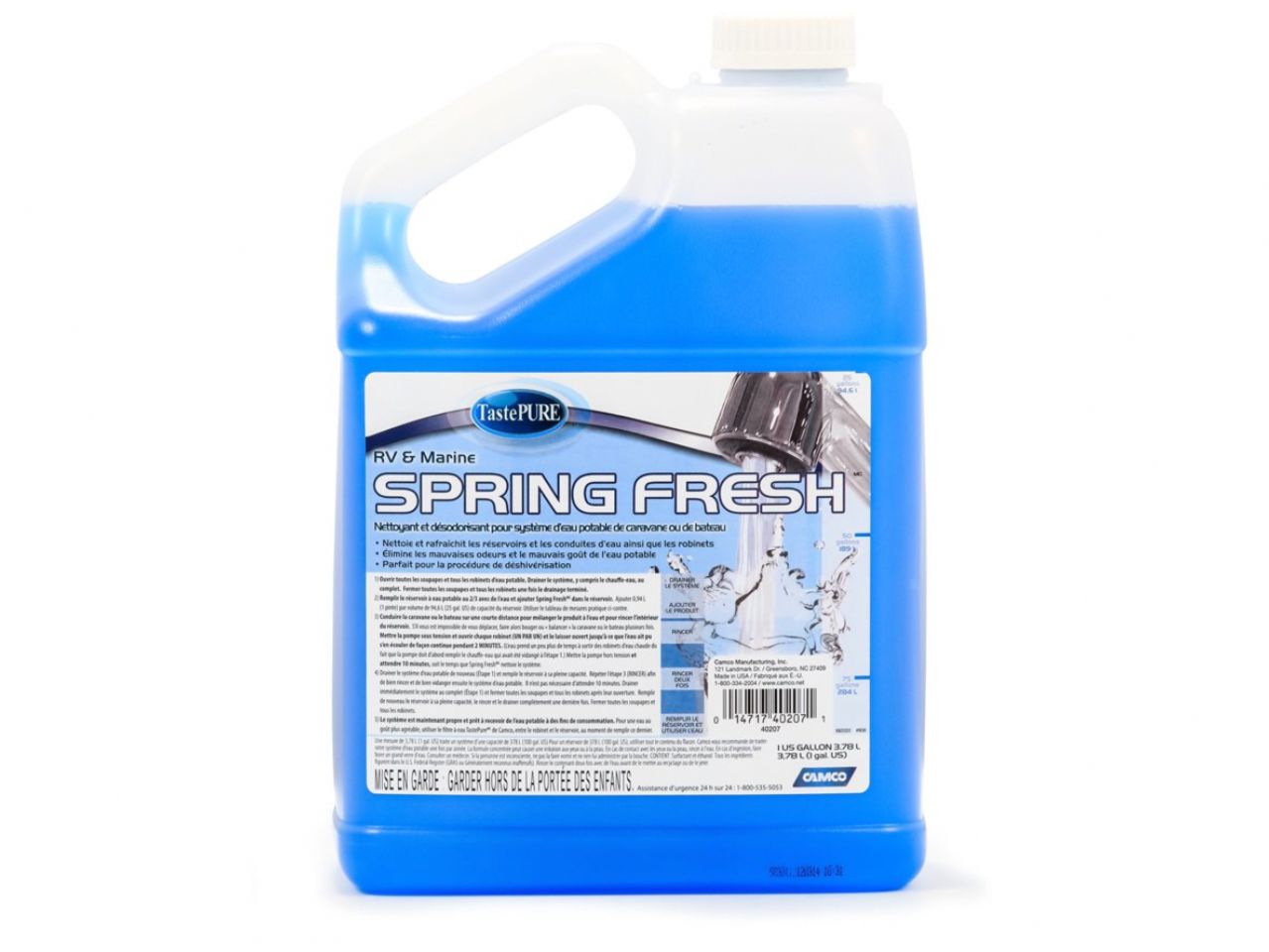 Camco Spring Fresh - 1 Gallon Bilingual