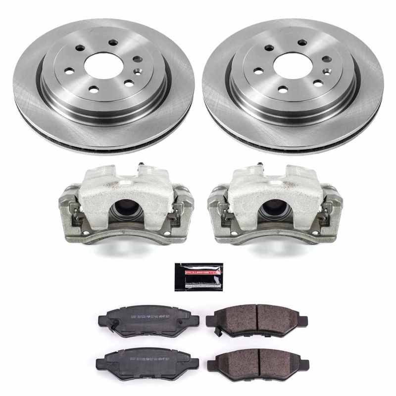 PowerStop PSB Autospecialty Kit w/Cals Brakes, Rotors & Pads Brake Kits - OE main image