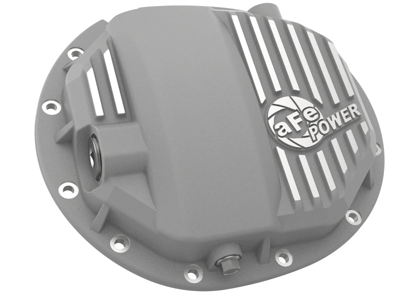 aFe Street Series Rear Differential Cover Raw 14-19 Chevrolet Silverado V8 4.3L / 5.3L / 6.2L 46-71120A