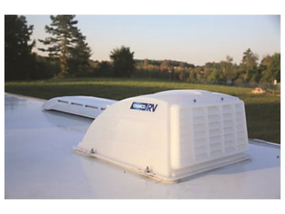 Camco  Vent Cover - White 10 pack Bilingual