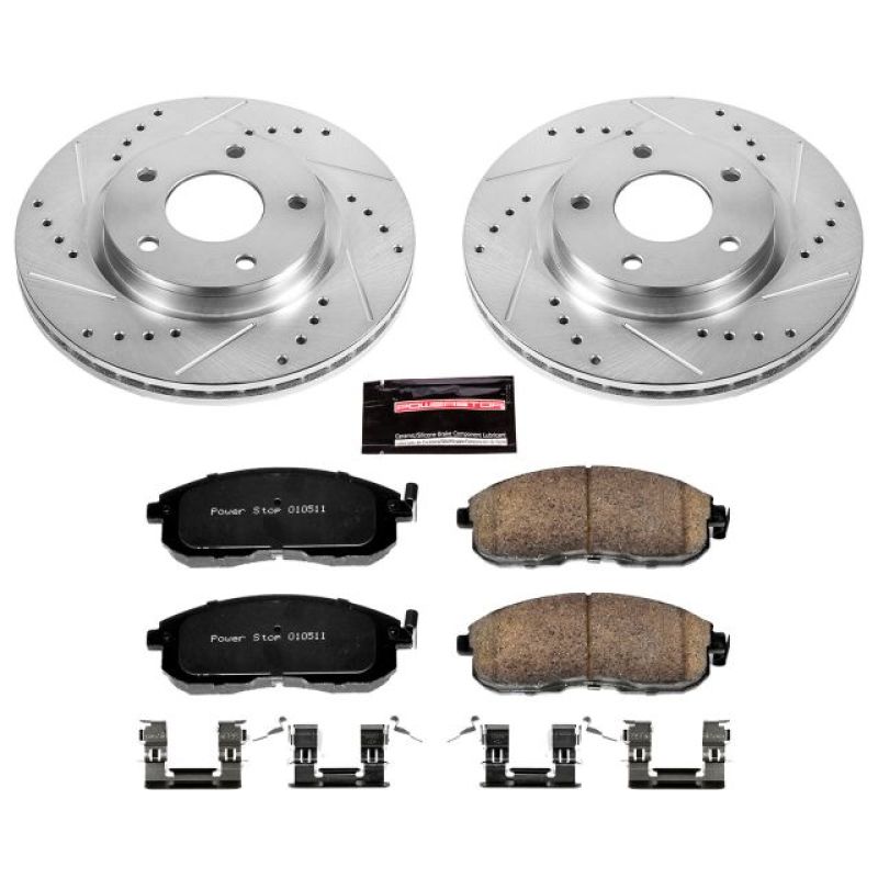 PowerStop PSB Z23 Evolution Kit Brakes, Rotors & Pads Brake Kits - Performance D&S main image