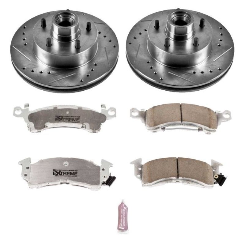 PowerStop PSB Z26 Street Warrior Kit Brakes, Rotors & Pads Brake Kits - Performance D&S main image