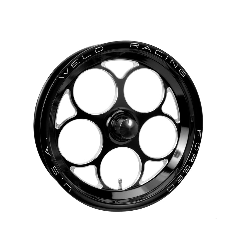 Weld Magnum 1-Piece 15x3.5 / Strange Spindle MT / 1.75in. BS Black Wheel - Non-Beadlock 86B-15001