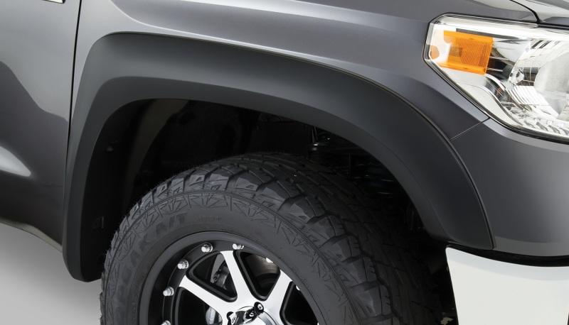 Bushwacker 14-18 Toyota Tundra Extend-A-Fender Style Flares 2pc - Black 30041-02 Main Image