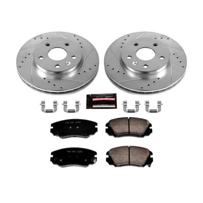 PowerStop PSB Z23 Evolution Kit Brakes, Rotors & Pads Brake Kits - Performance D&S main image