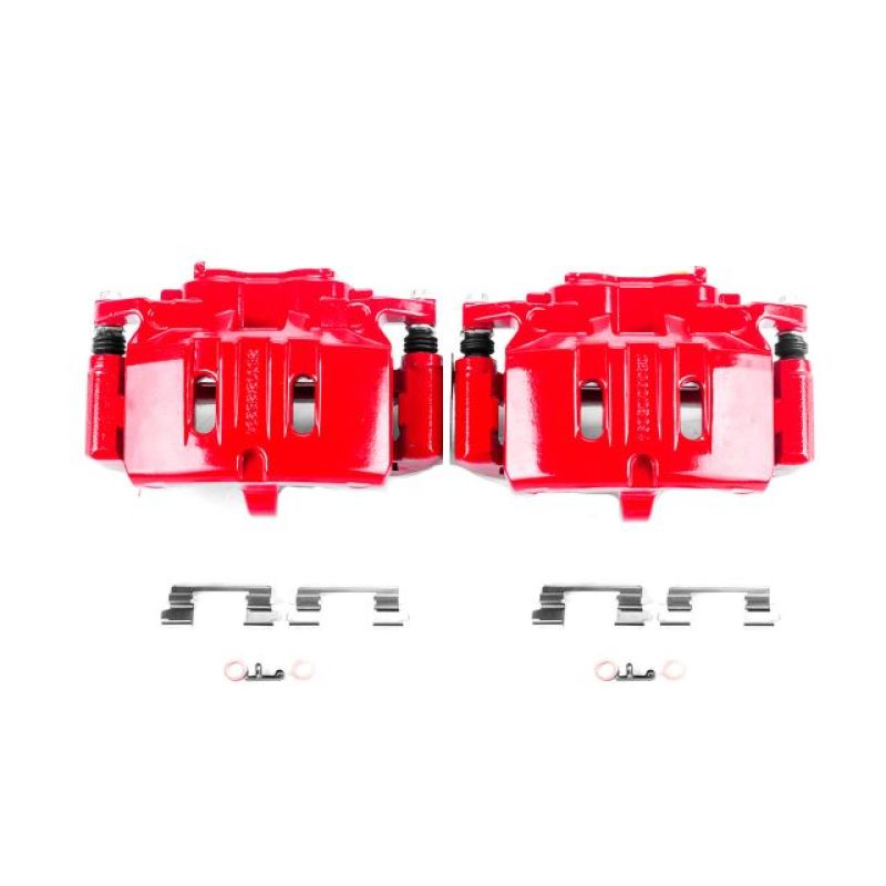 PowerStop PSB Red Calipers Brakes, Rotors & Pads Brake Calipers - Perf main image