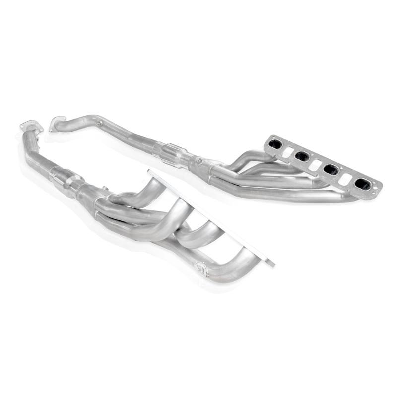 Stainless Works 2012-17 Jeep Grand Cherokee 6.4L Headers 1-7/8in Primaries 3in High-Flow Cats JEEP64HCAT Main Image