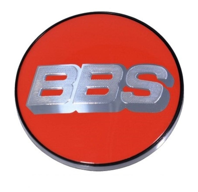 BBS Center Cap 70.6mm Red/Silver (5-Tab) 10.02.3605