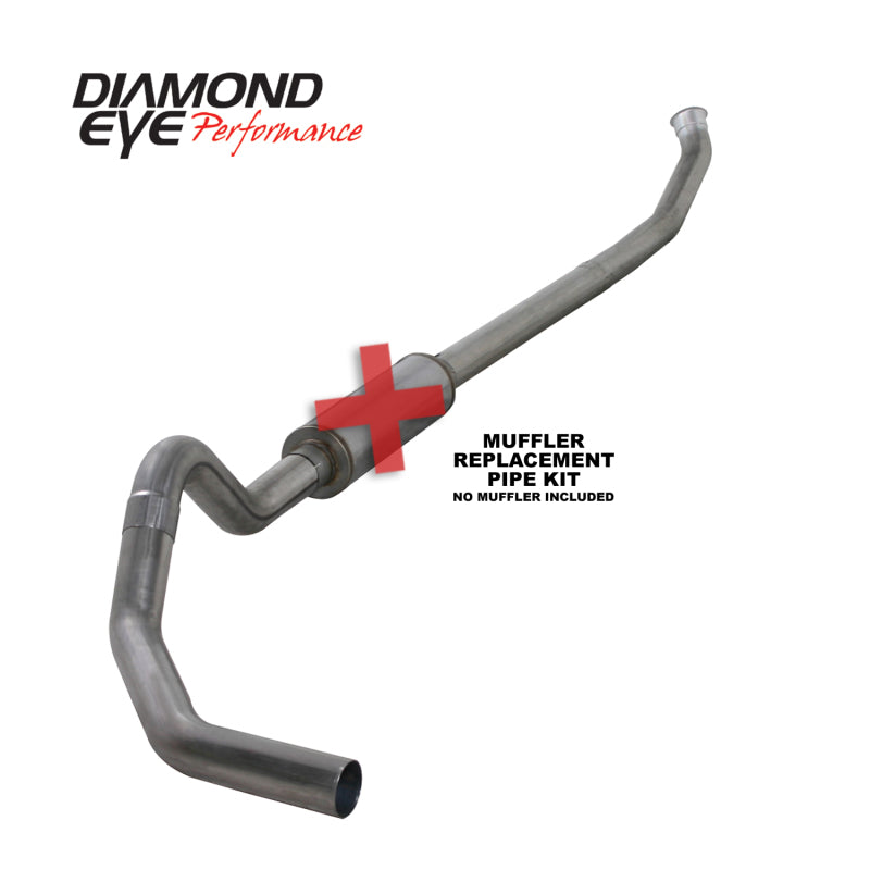 Diamond Eye Performance DEP Turbo Back Exhaust Kit SS Exhaust, Mufflers & Tips Turbo Back main image