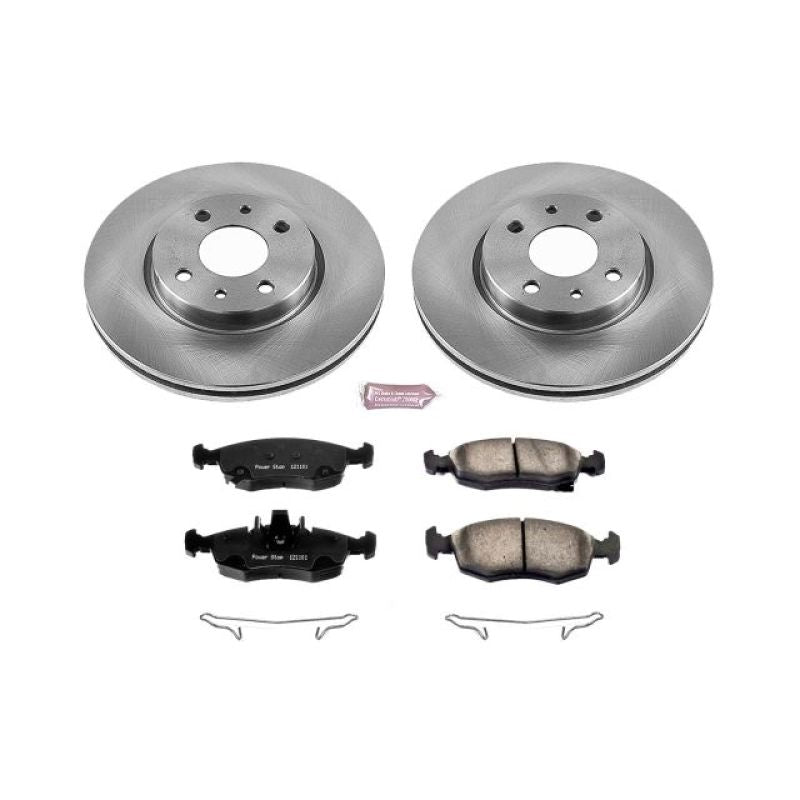 PowerStop PSB Autospecialty Kit Brakes, Rotors & Pads Brake Kits - OE main image