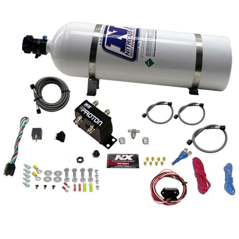 Nitrous Express Proton Fly By Wire Nitrous Kit w/15lb Bottle 20422-15 Main Image