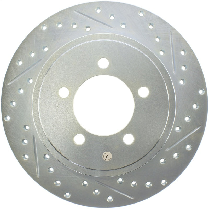 StopTech Select Sport Drilled & Slotted Rotor - Rear Left 227.65090L