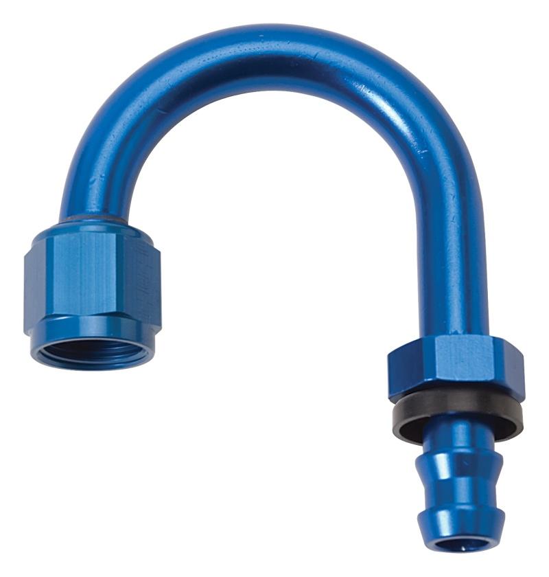 Russell Performance -10 AN Twist-Lok 180 Degree Hose End (1-1/4in Radius) 624360 Main Image