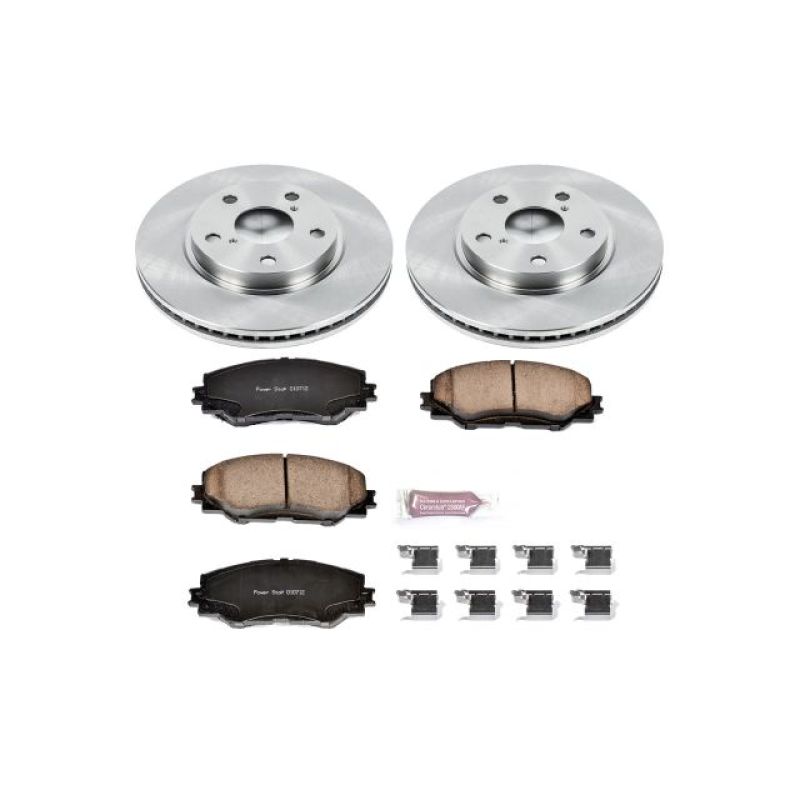 PowerStop PSB Autospecialty Kit Brakes, Rotors & Pads Brake Kits - OE main image