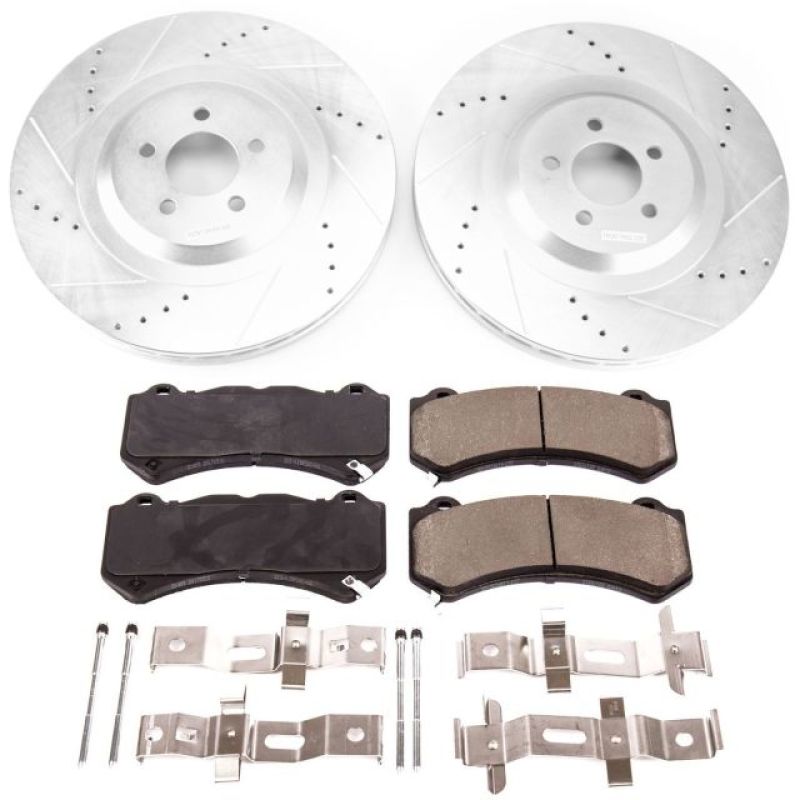 PowerStop PSB Z23 Evolution Kit Brakes, Rotors & Pads Brake Kits - Performance D&S main image