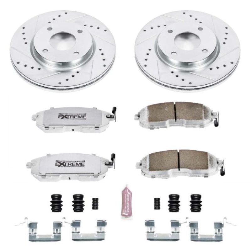 PowerStop PSB Z26 Street Warrior Kit Brakes, Rotors & Pads Brake Kits - Performance D&S main image