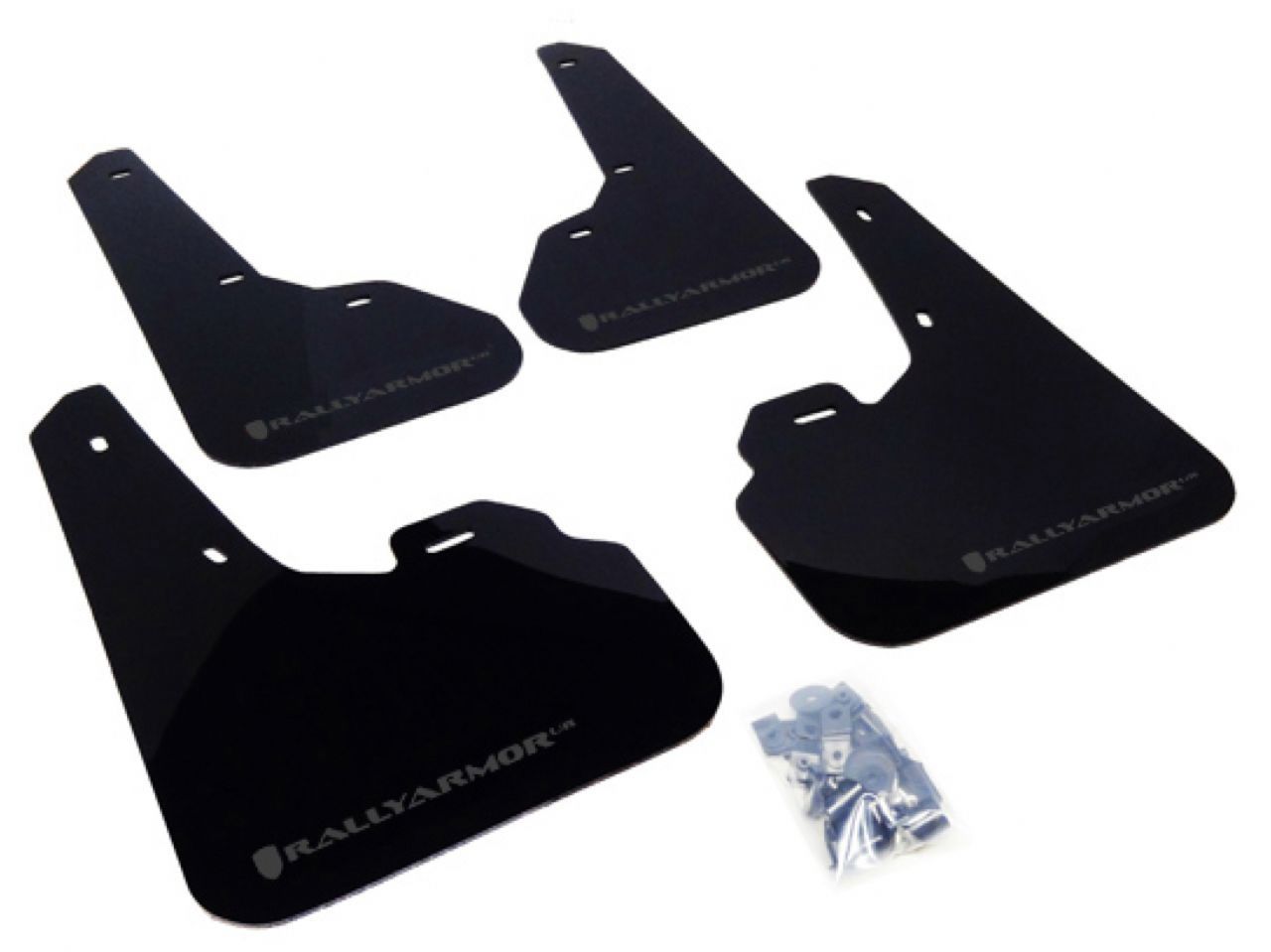 Rally Armor Mud Flaps MF17-UR-BLK/GRY Item Image