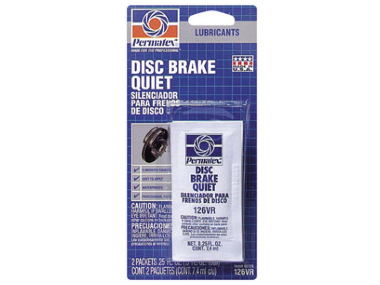 Permatex Disc Brake Quiet,  12 oz aerosol can, 9 oz net wt, Each