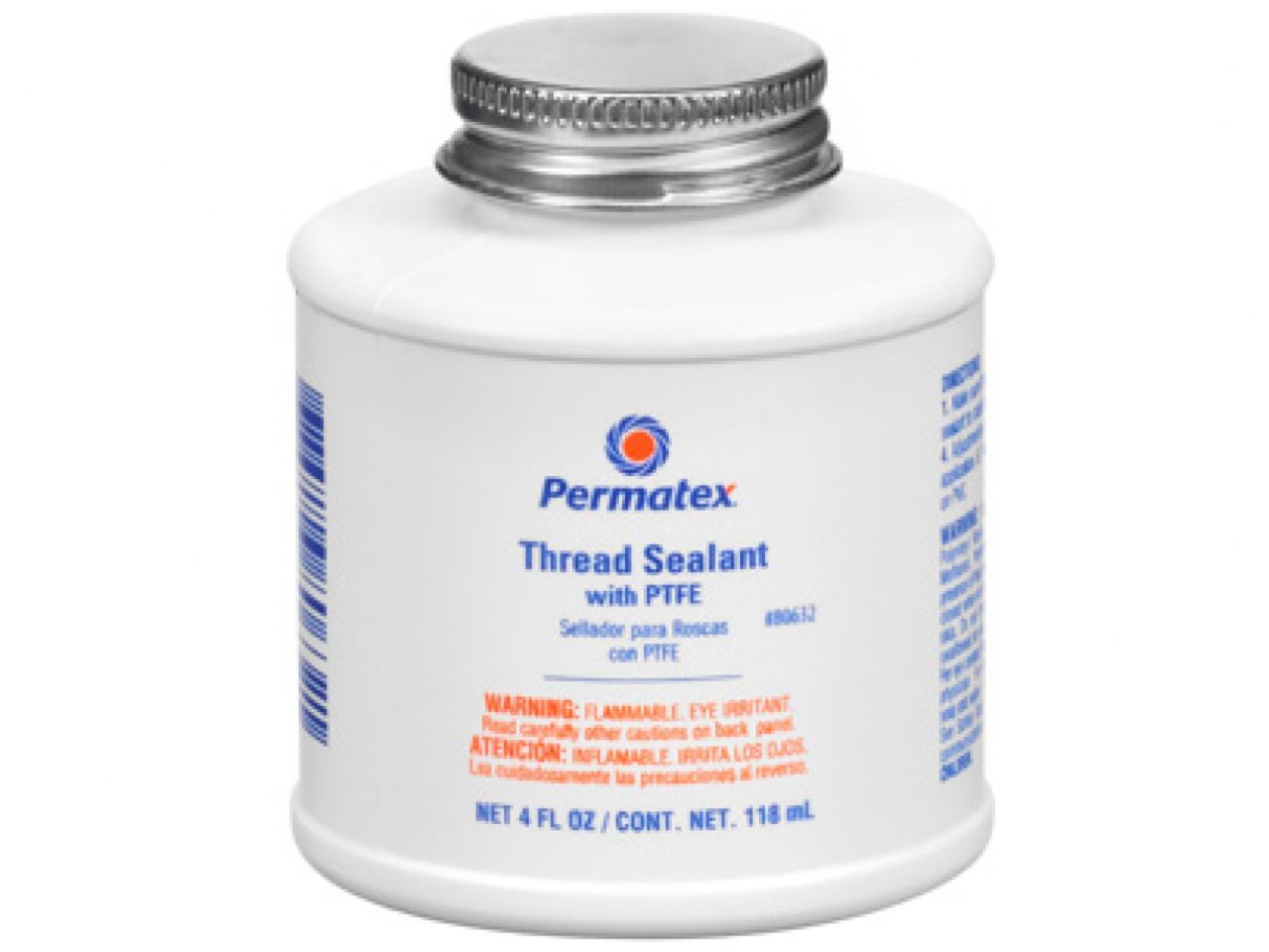 Permatex Thread Sealant with PTFE, 1 oz tube, carded, Each