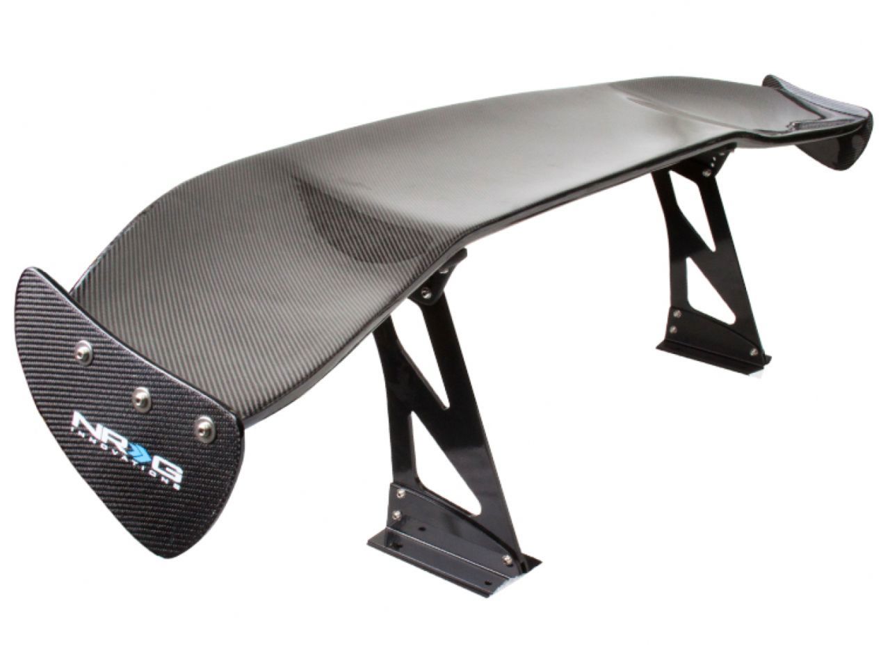 NRG Carbon Fiber Spoiler - Universal (69") w/  Logo