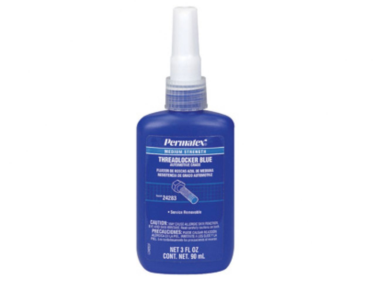 Permatex Medium Strength Threadlocker Blue,  6 mL tube, carded, Each