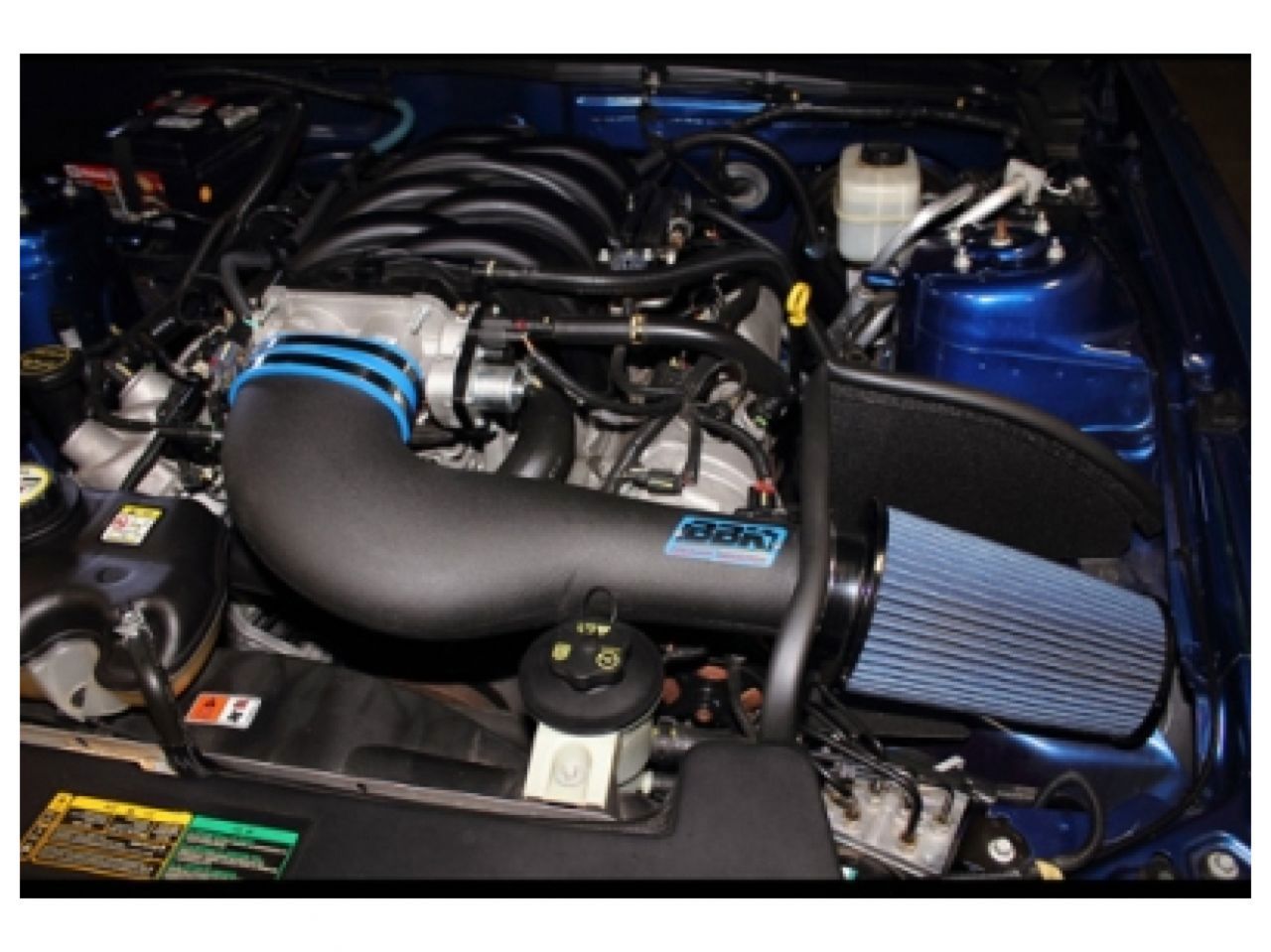 BBK Performance 05-09 Mustang GT Cold-Air Intake (Titanium Finish)