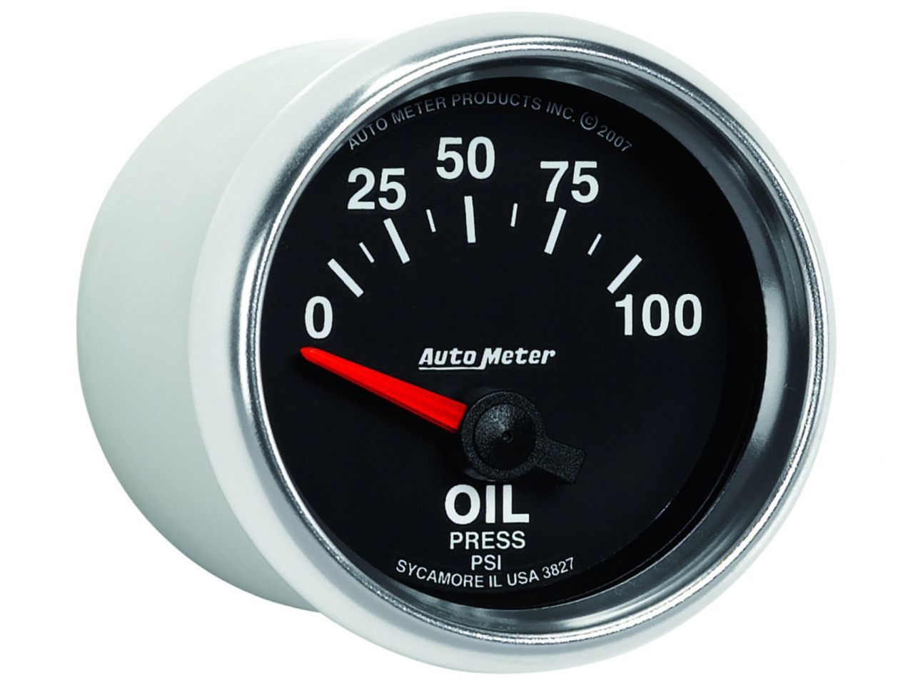 Autometer Gauge, Oil Pressure, 2 1/16", 100psi, Electric, Gs